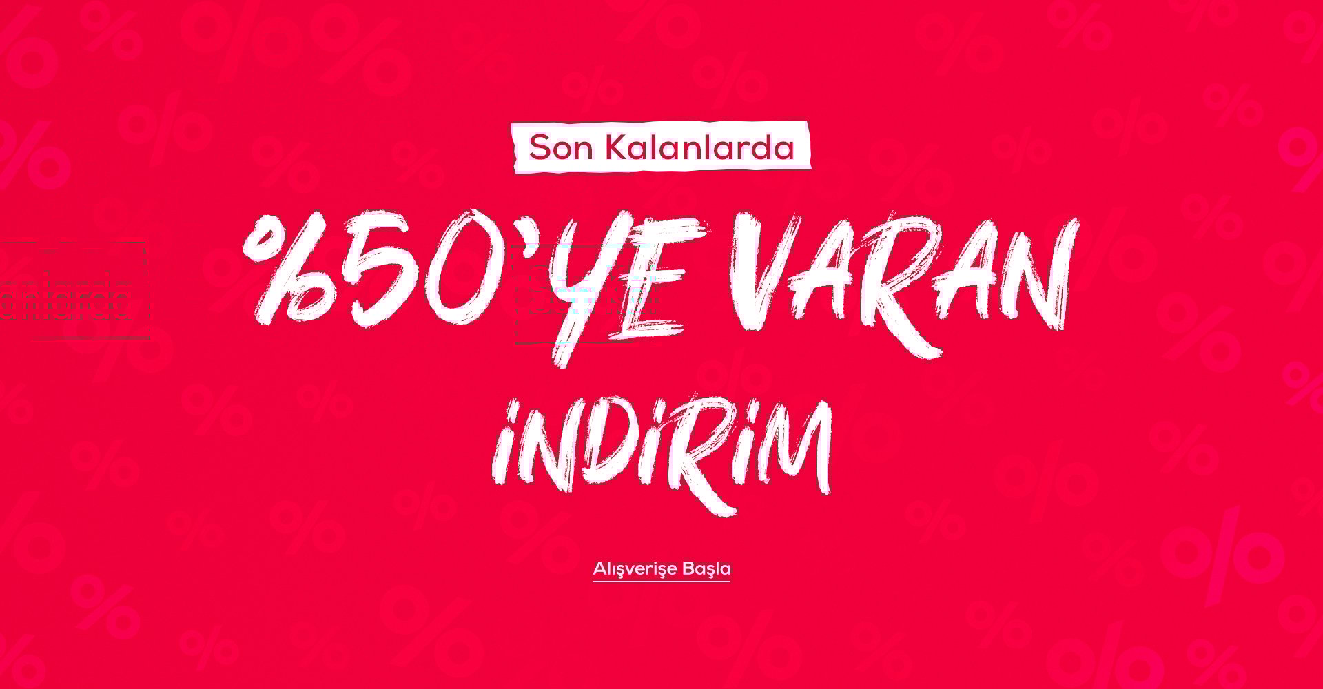 Son Kalanlarda İndirim