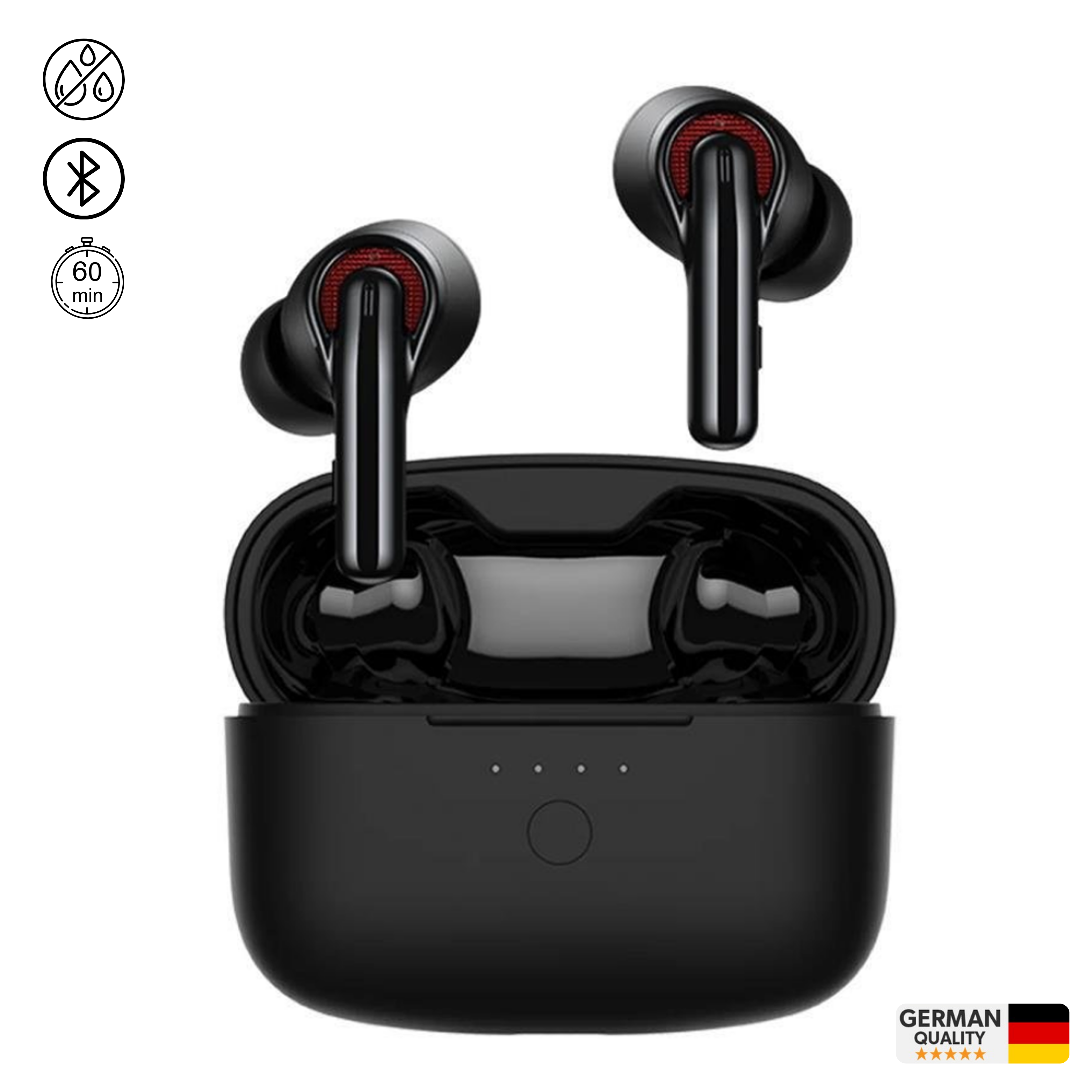 Tribit FlyBuds C1 Qualcomm QCC3040 ANC 60 Saat Oynatma Süresi