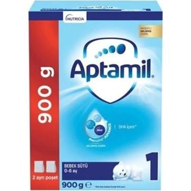 Aptamil 1 Cocuk Devam Sutu (0 - 6 Ay Cocuklar Icin) 900 G Lik Kutu