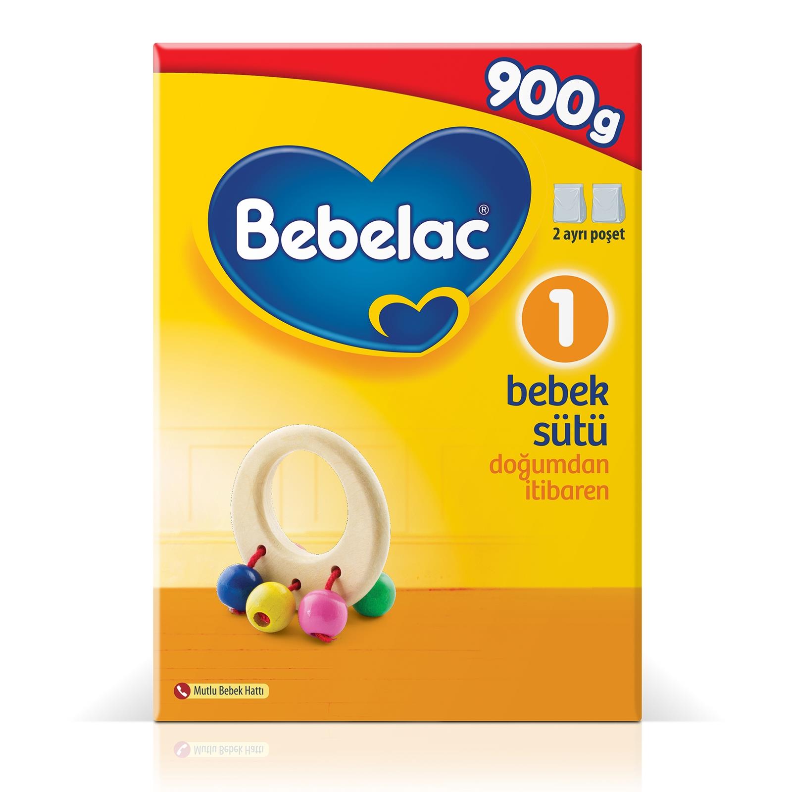 Bebelac 1 Cocuk Devam Sutu (0 - 6 Ay Cocuklar Icin) 900 G Lik Kutu