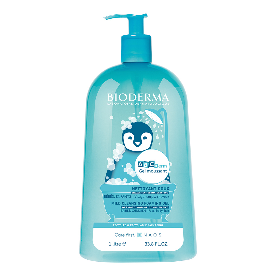 Bioderma ABCDerm Foaming Cleanser 1 L