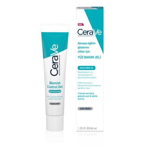 CeraVe Akneye Egilim Gösteren Ciltler Için Yüz Bakım Jeli 40 ml