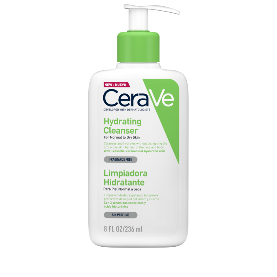 CeraVe Normal ve Kuru Ciltler için Nemlendiren Temizleyici 473 ml