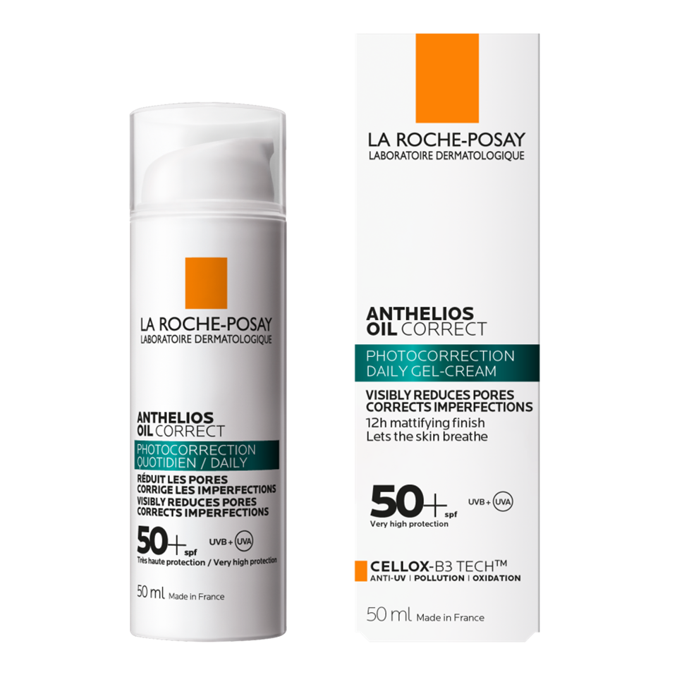 La Roche-Posay Anthelios Oil Correct Yağlı ve Düzensiz Ciltler İçin Yüz Güneş Kremi 50 ml