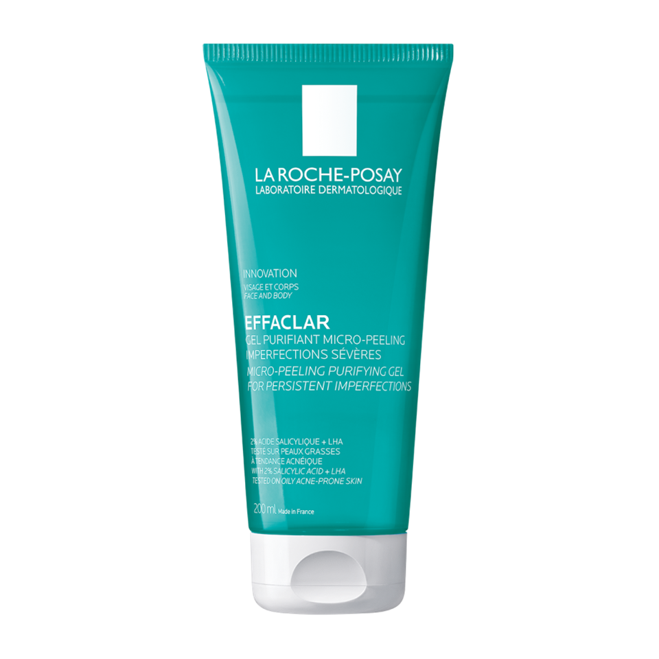 La Roche-Posay Effaclar Mikro Peeling Jel Vücut Temizleyici Jel 200 ml