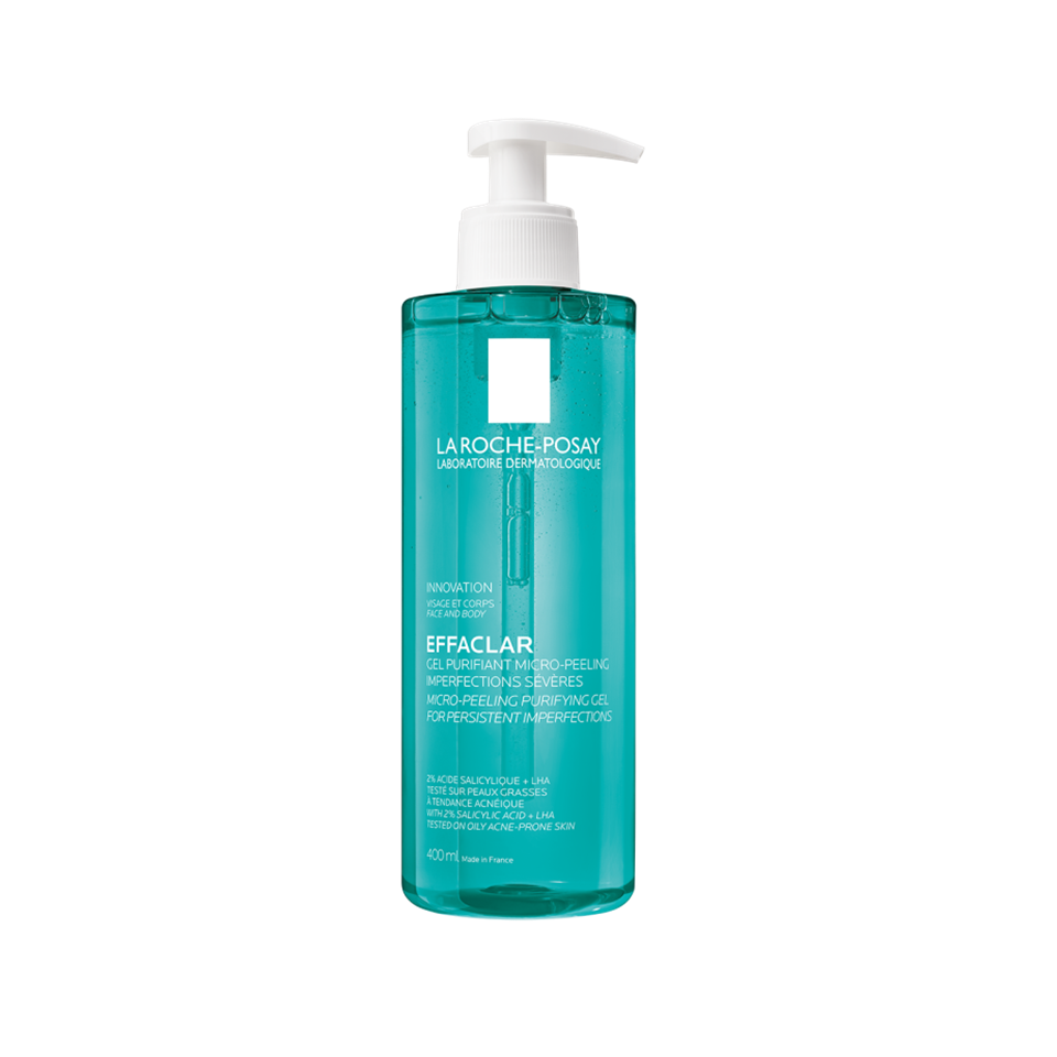 La Roche-Posay Effaclar Mikro Peeling Jel Yüz ve Vücut Temizleyici Jel 400 ml
