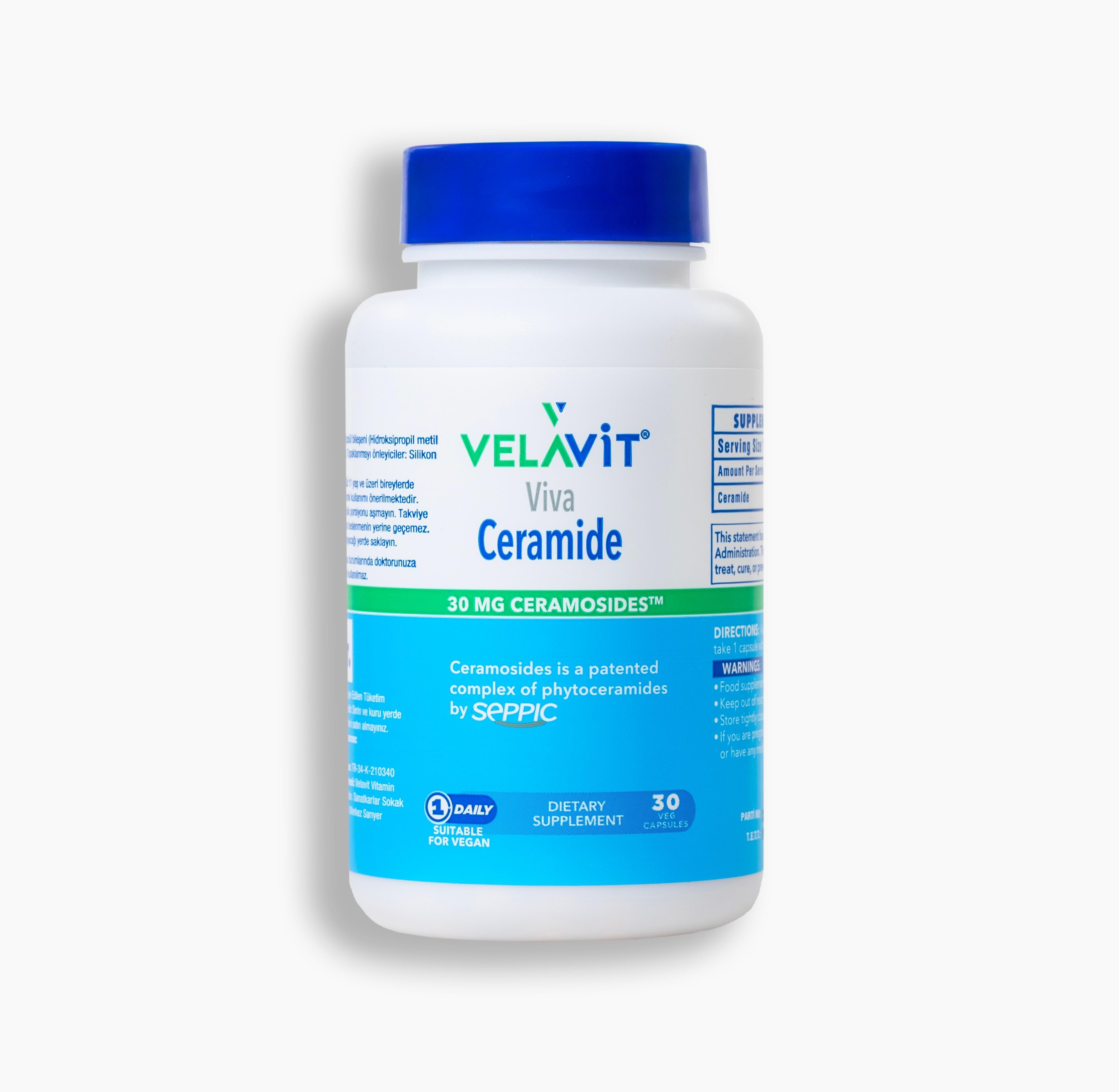 Velavit Viva Ceramide 30 Kapsül
