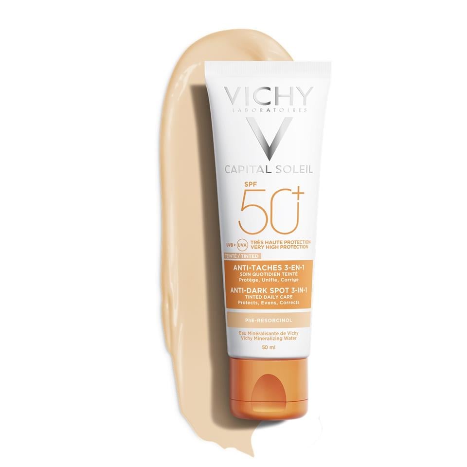 Vichy Capital Soleil SPF50+ Anti Dark Spots Leke Karşıtı Renkli Güneş Kremi 50 ml