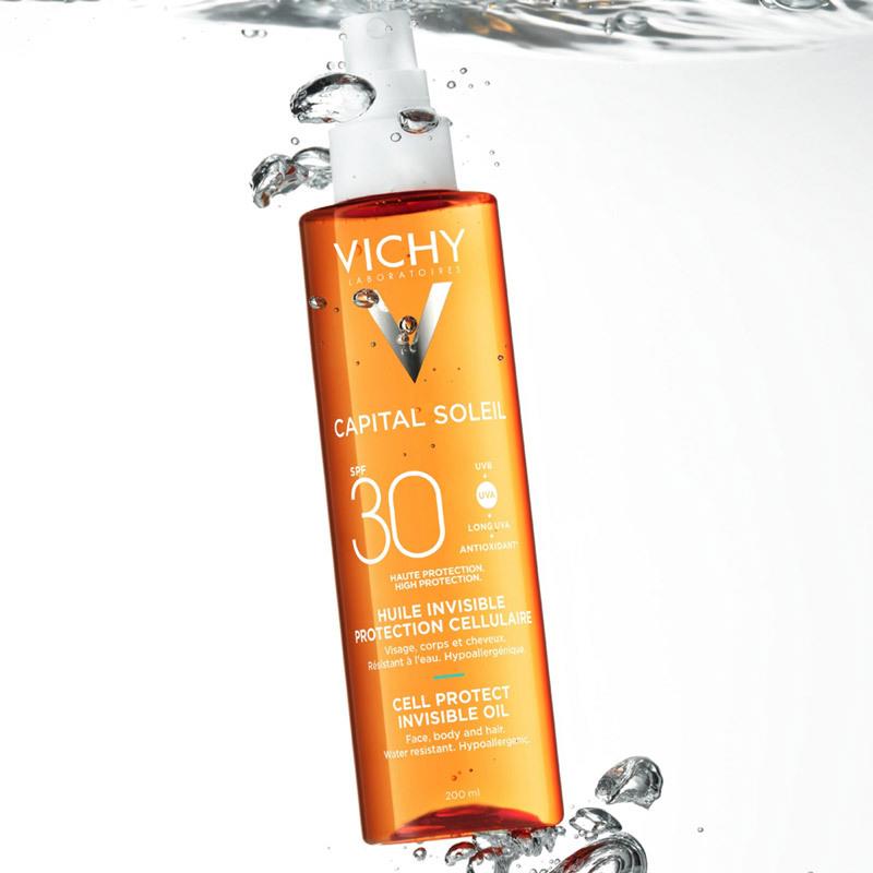 Vichy Capital Soleil -X Cel Prot.Oil Spf30-200ml