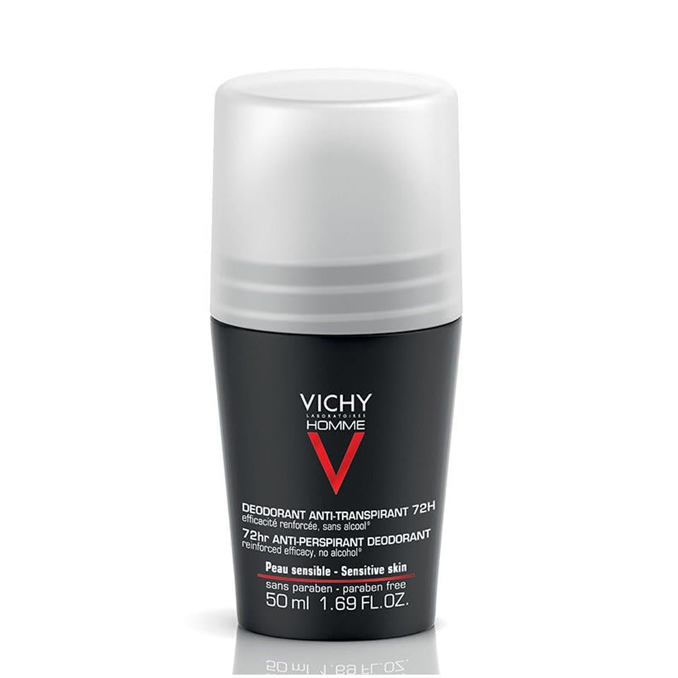 Vichy Homme Deo Erkekler için Terleme Karşıtı Roll-On Deodorant 50 ml