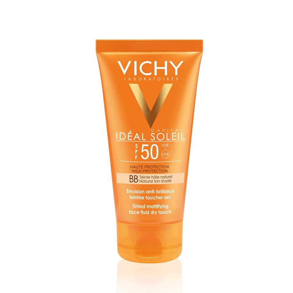 Vichy Ideal Soleil SPF50+ Güneş Koruyucu BB Emülsiyon Renkli Güneş Koruyucu 50 ml