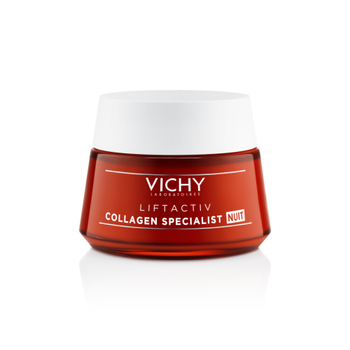 Vichy Liftactiv Collagen Specialist Cilt Tonu Dengeleyici Kırışıklık Karşıtı Gece Bakım Kremi 50 ml