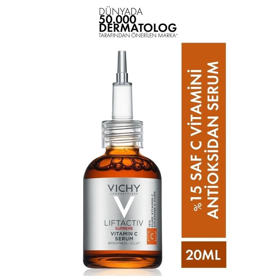 Vichy Liftactiv Saf C Vitamini Aydınlatıcı Antioksidan Serum 20ml 