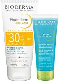 Bioderma Photoderm Akn Mat 150ml & Sebium Foaming. Gel 100ml Kofre