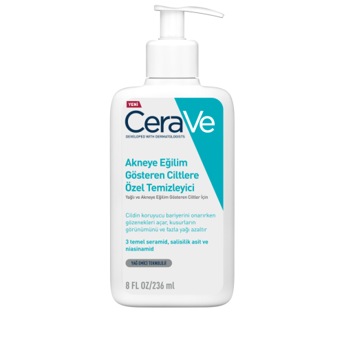 CeraVe Akneye Egilim Gösteren Ciltlere Özel Temizleyici 236 ml