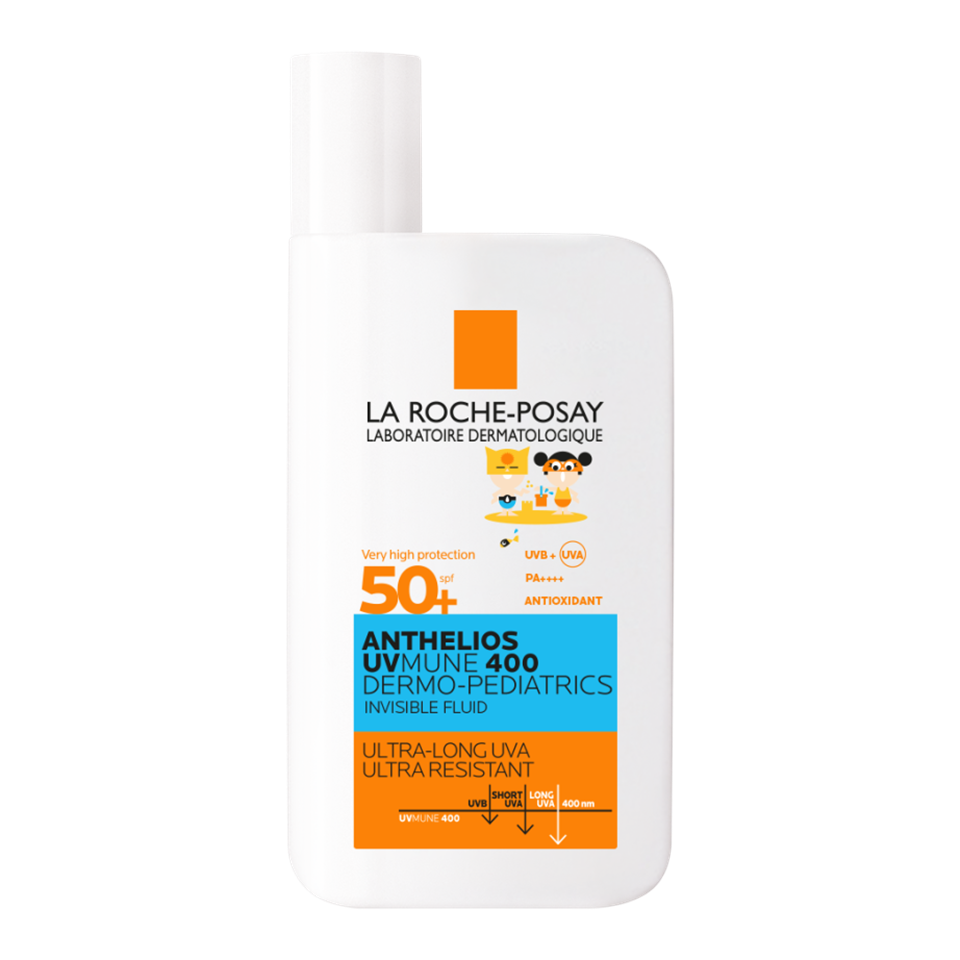 La Roche-Posay Anthelios Dermo Pediatrics İnvisible Fluid SPf 50+ 50 ml Çocuk yüz Güneş Koruyucu