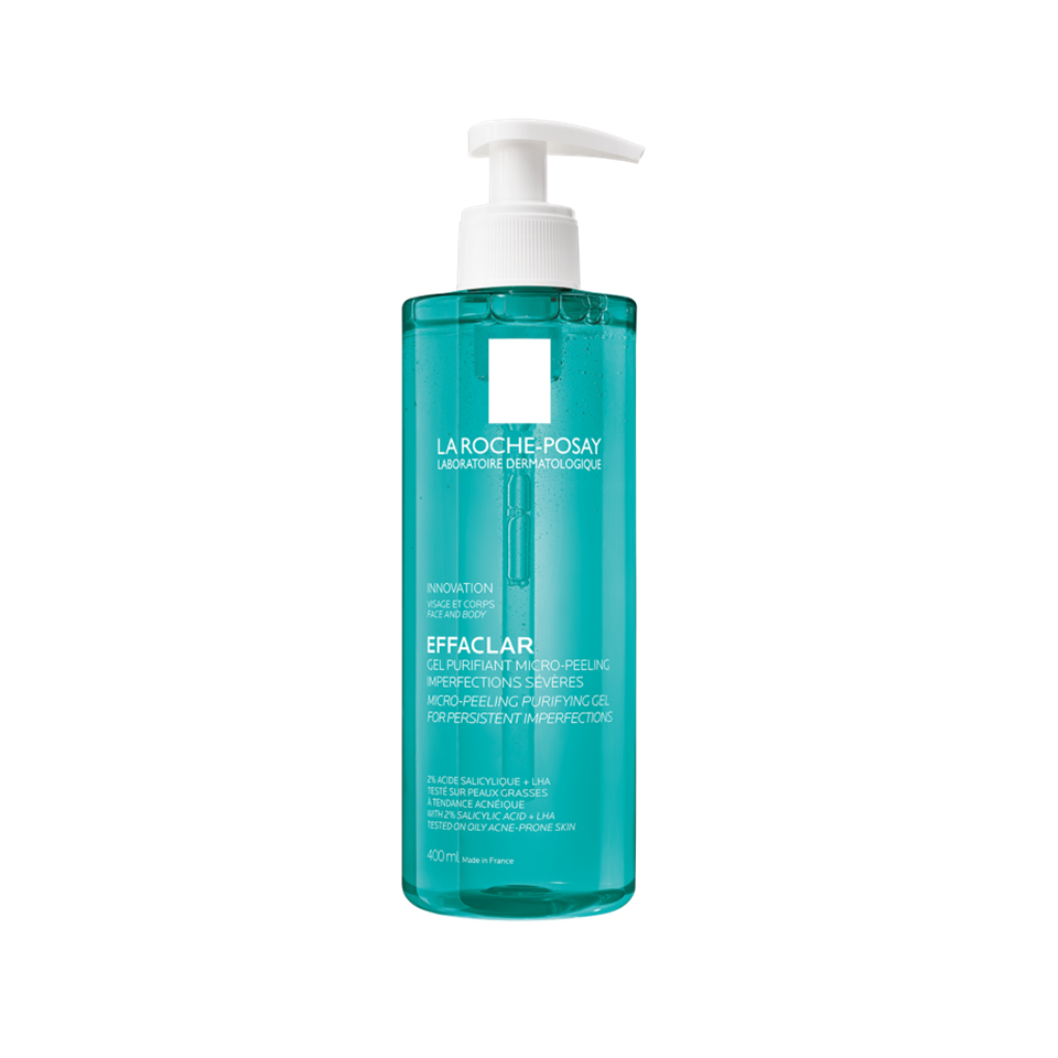La Roche-Posay Effaclar Mikro Peeling Jel Yüz ve Vücut Temizleyici Jel 400 ml