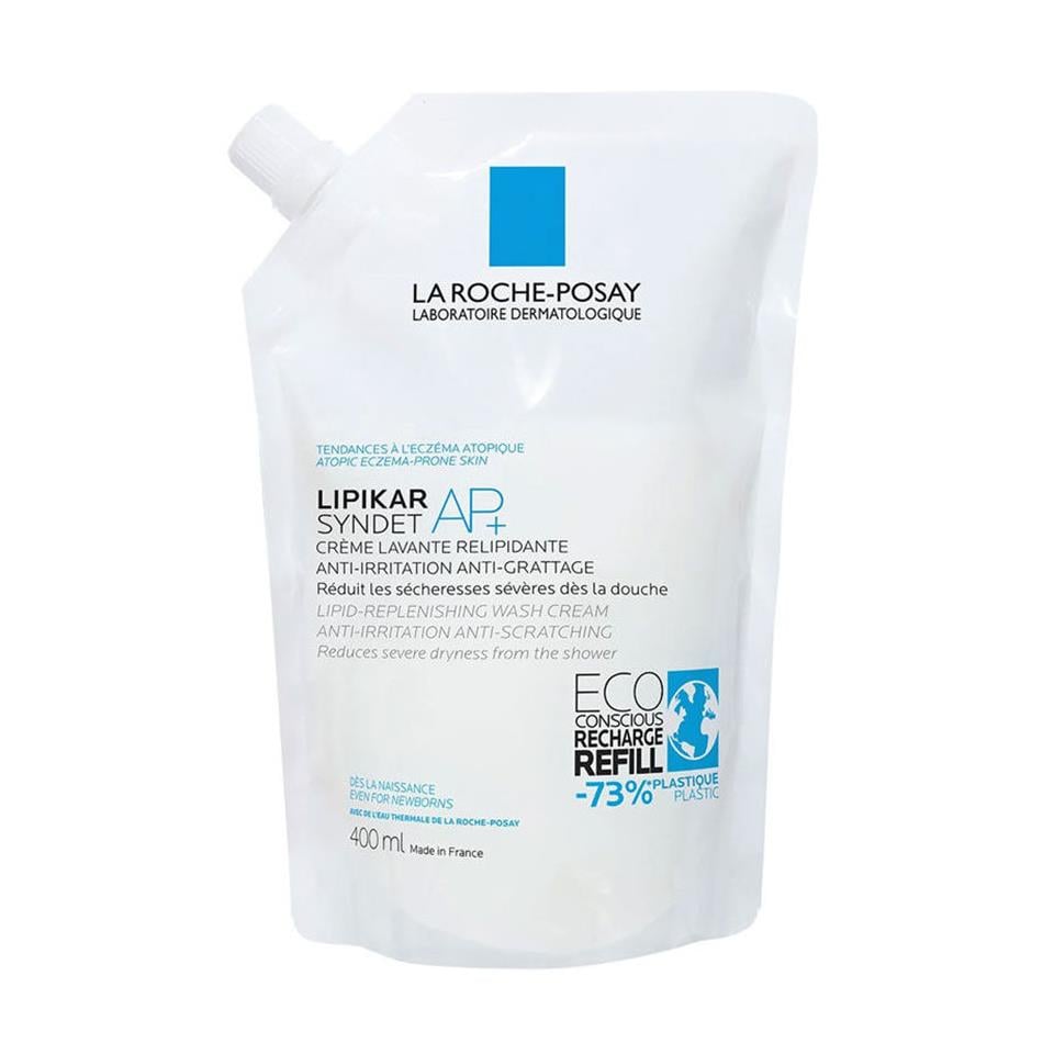 La Roche-Posay Lipikar Syndet Kuru Ciltler İçin Vücut Yıkama Jeli Yeniden Dolum Paketi 400 ml