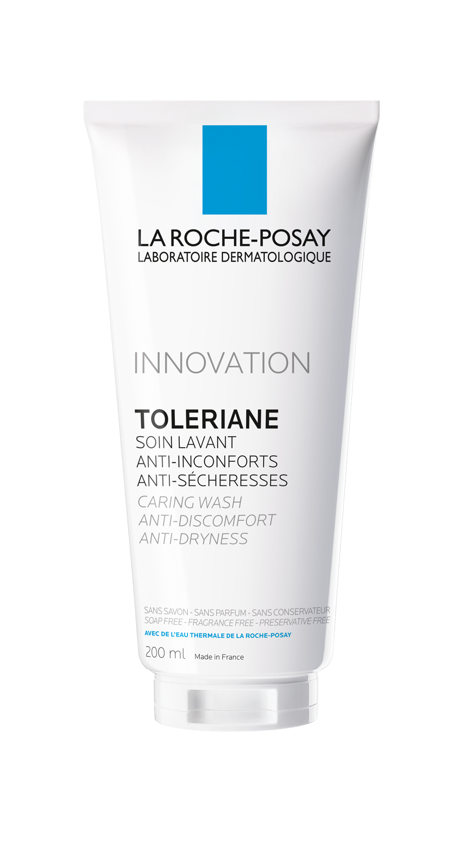 La Roche-Posay Toleriane Caring Kuru ve Hassas Ciltler için Nemlendirici Temizleyici Jel 200 ml