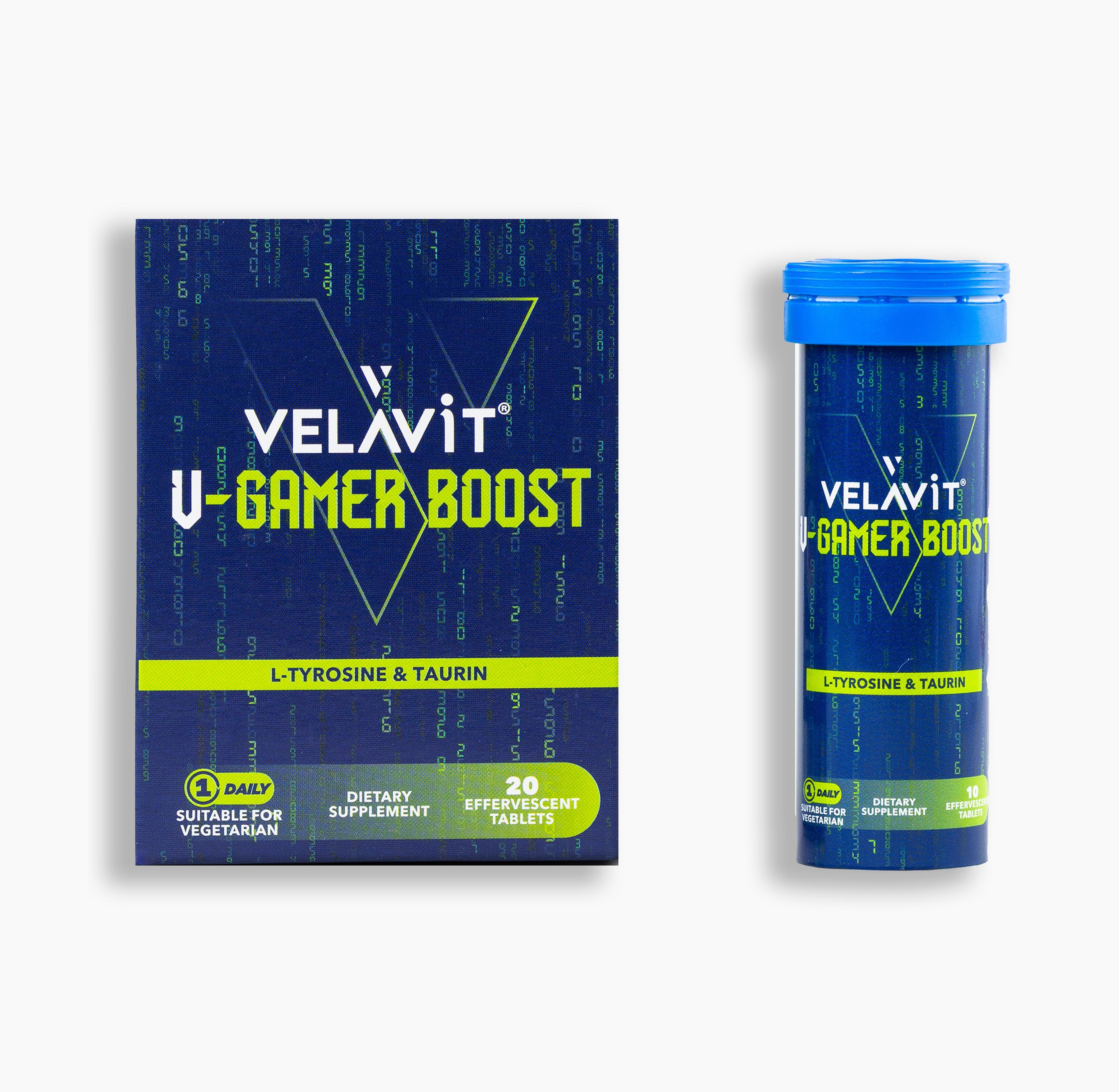 Velavit® V-Gamer Boost 20 Effervesan Tablet