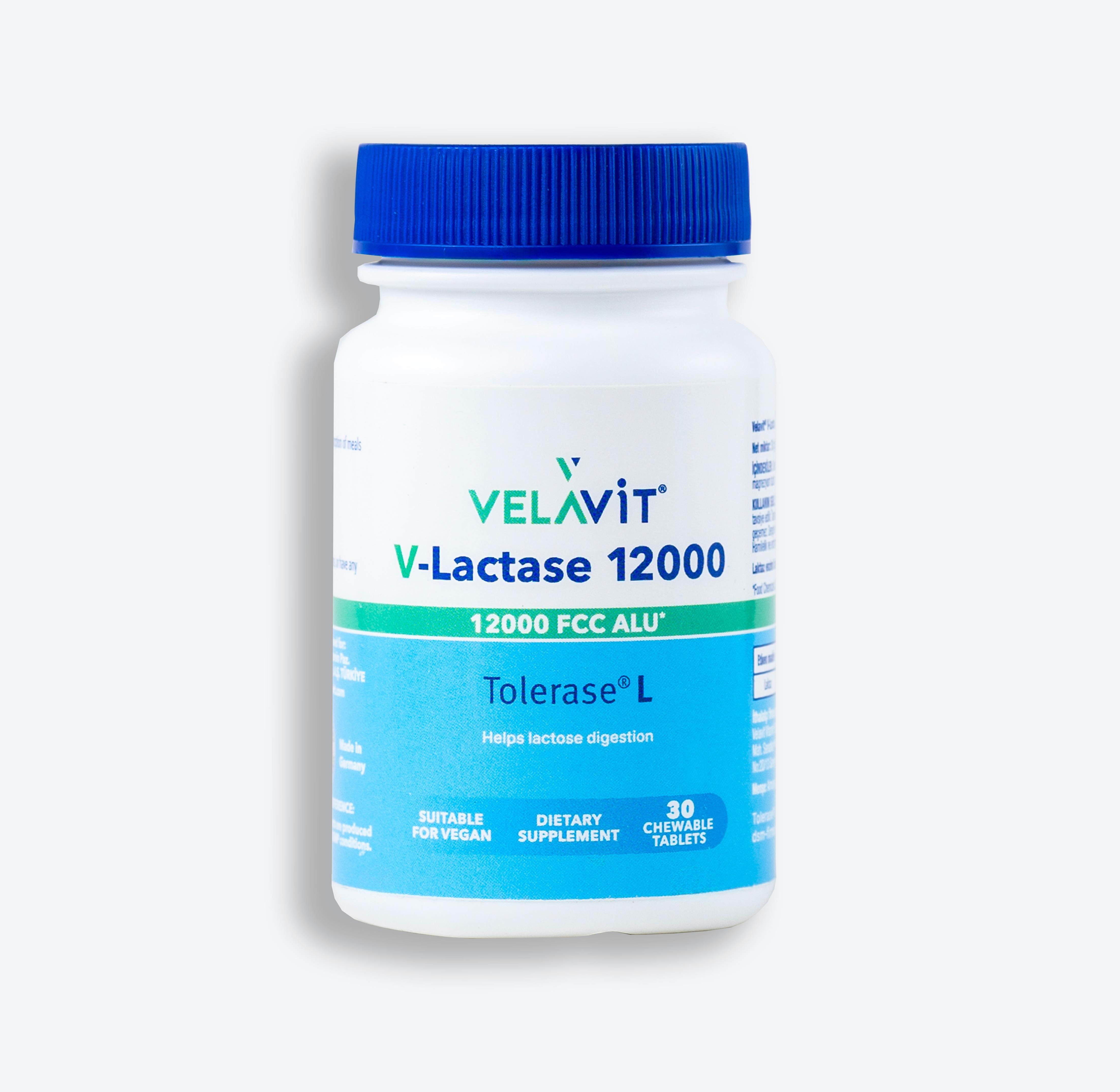 Velavit® V- Lactase 1200mg 30 Tablet