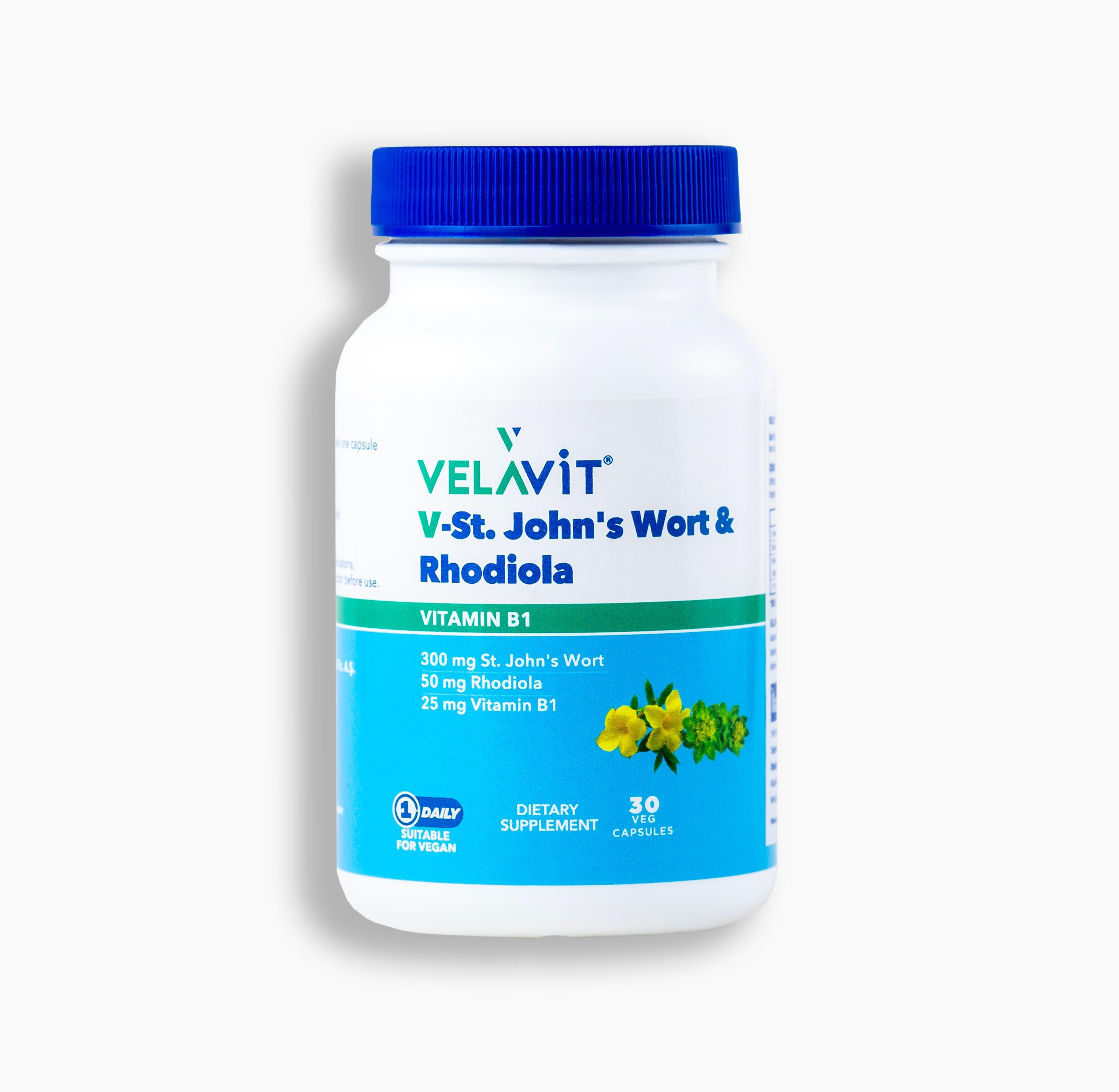 Velavit® V-St.John's Wort & Rhodiola 30 Tablet