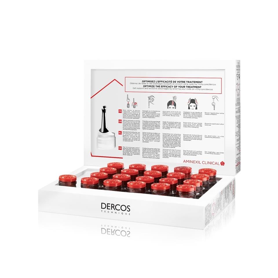 Vichy Dercos Aminexil Clinical 5 Kadınlar için Saç Dökülmesine Karşı Serum 21x6ml