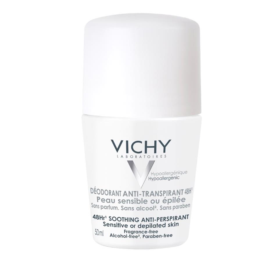 Vichy Hassas ve Epilasyon Yapılmış Ciltler için 48 Saat Etkili Roll-On Deodorant 50 ml