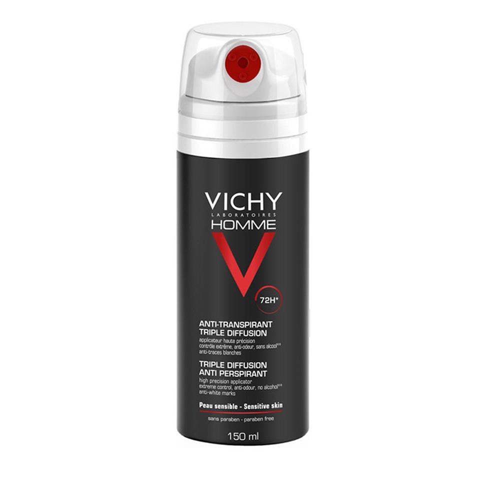 Vichy Homme Anti Transpirant Erkekler için 72 Saat Etkili Terleme Karşıtı Deodorant 150 ml