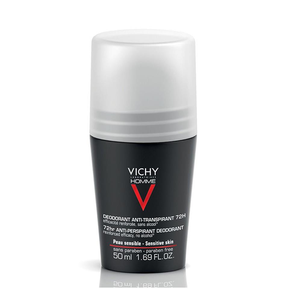 Vichy Homme Deo Erkekler için Terleme Karşıtı Roll-On Deodorant 50 ml