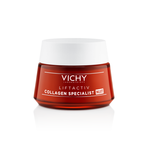 Vichy Liftactiv Collagen Specialist Cilt Tonu Dengeleyici Kırışıklık Karşıtı Gece Bakım Kremi 50 ml