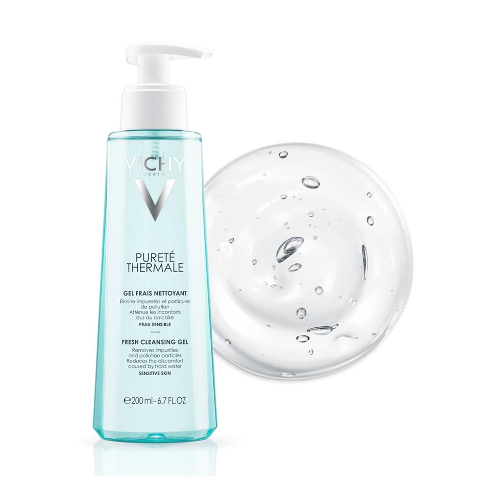 Vichy Purete Thermale Fresh Normal ve Karma Cilt Tipleri için Cilt Temizleyici Jel 200 ml