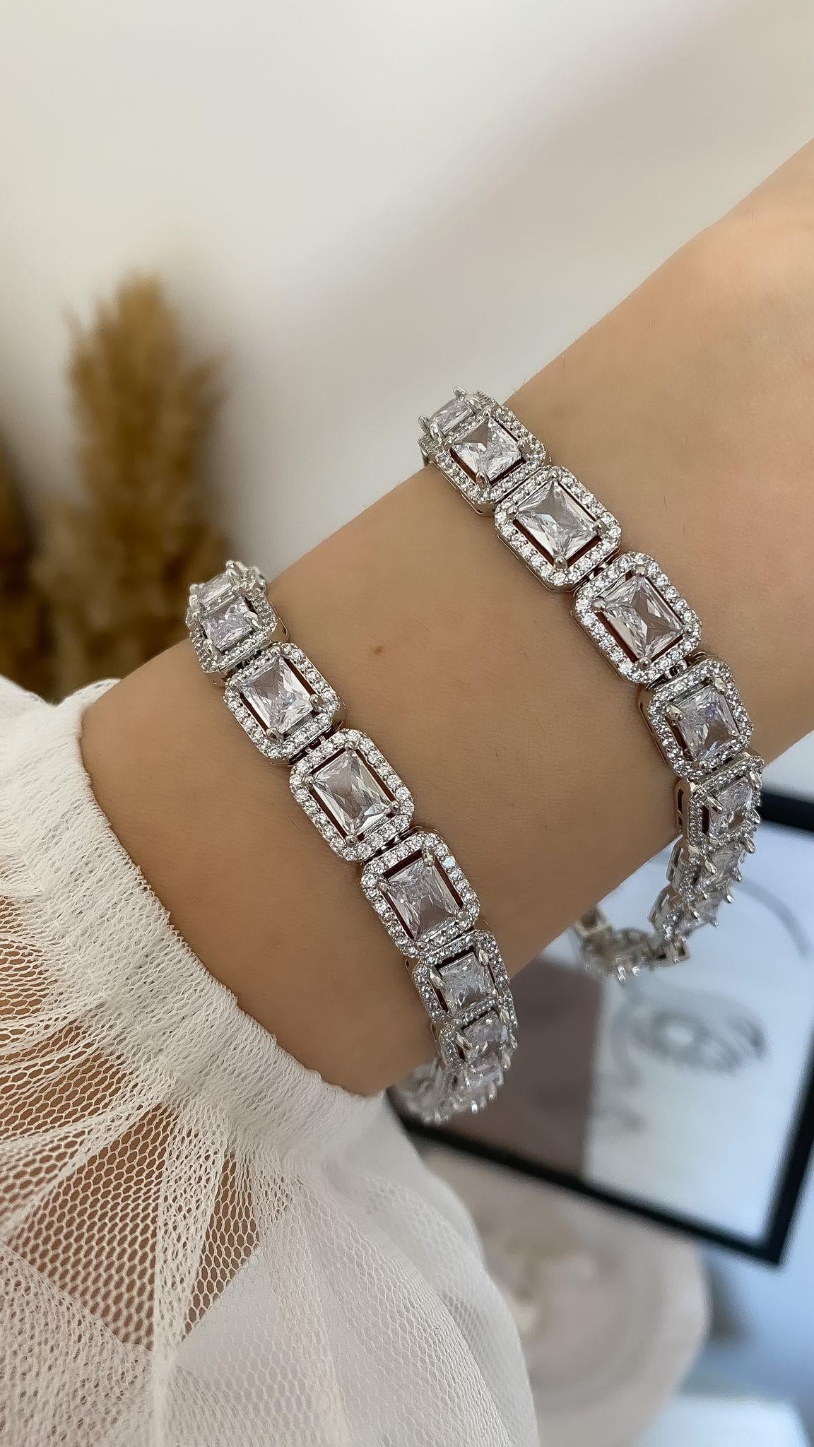 6289 Vip Zircon Bileklik 