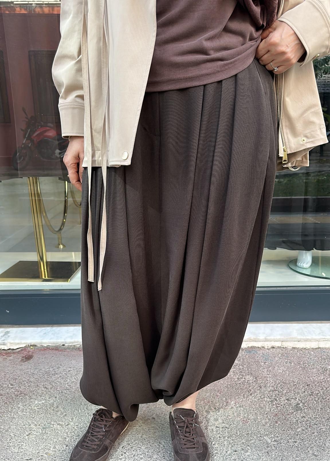 KAHMA TASARIM ETEK PANTOLON