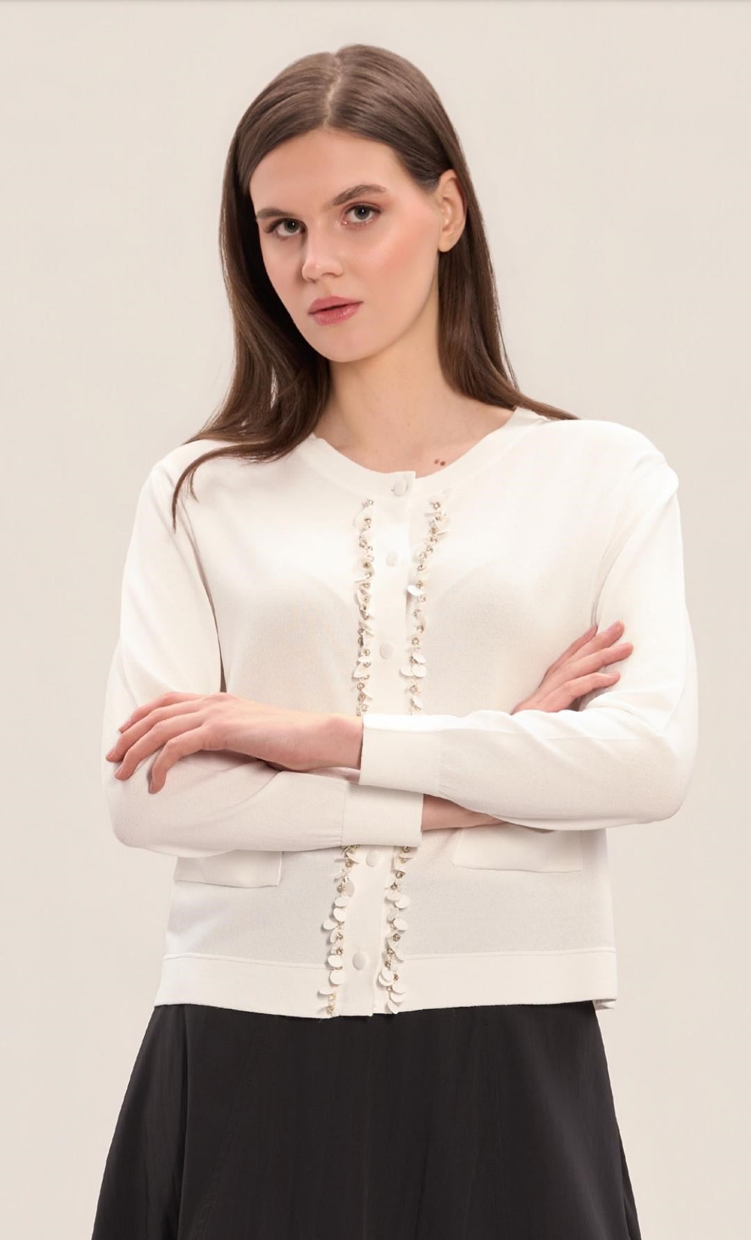 LAL KNITWEAR DÜĞMELİ HIRKA