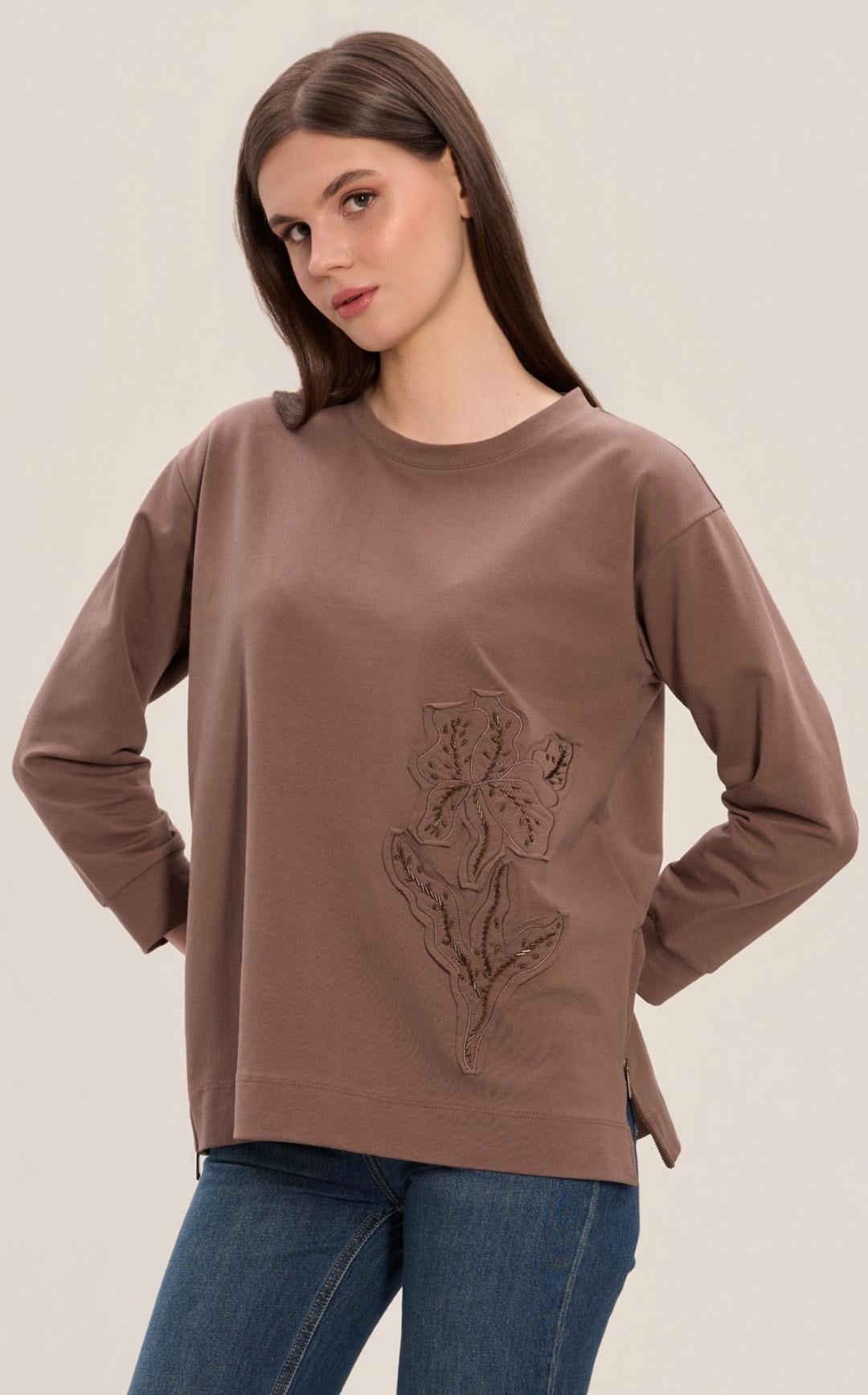LAL KNITWEAR SWEATSHİRT
