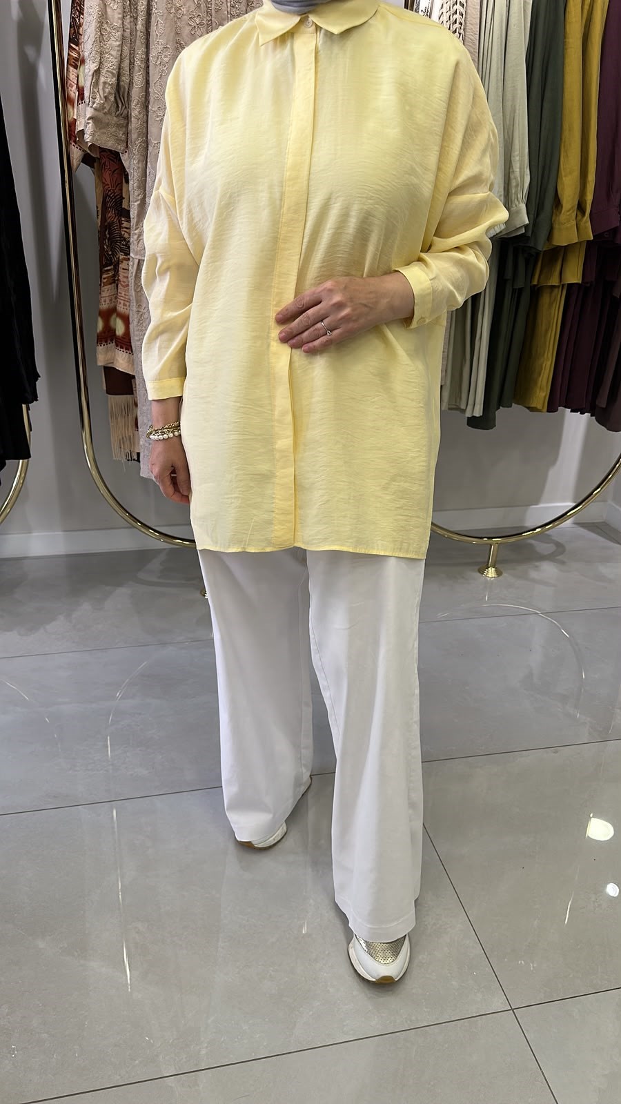 NQY PRİVE BURCU KOT PANTOLON