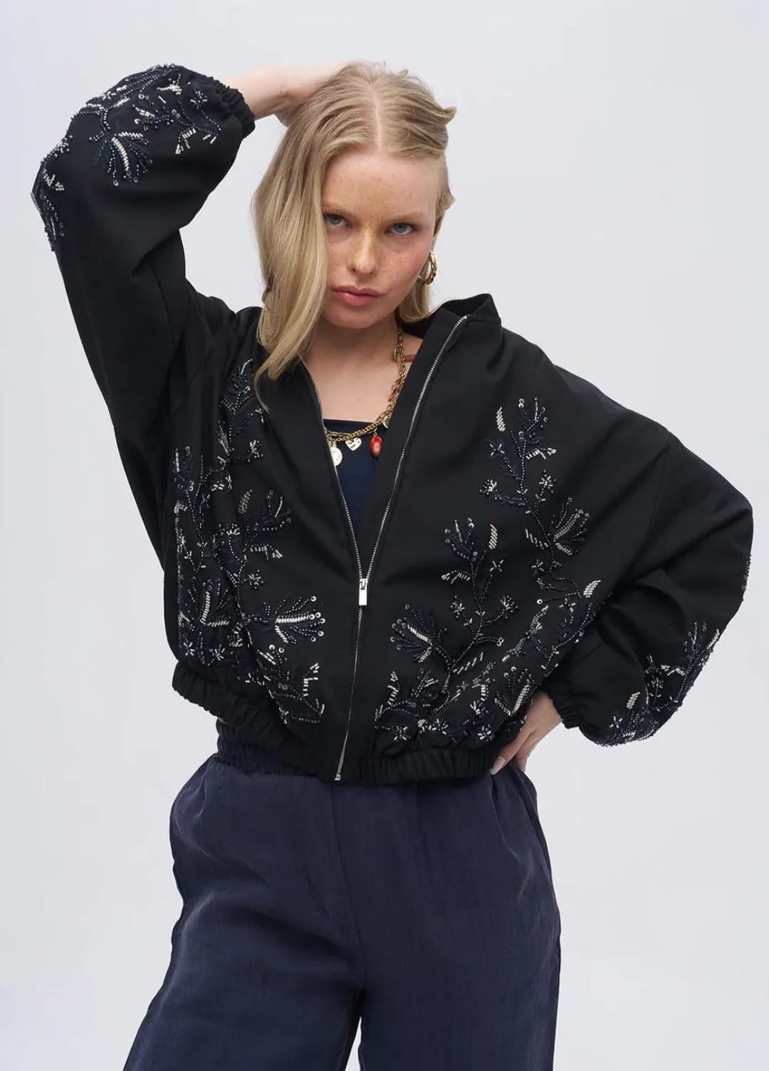 ORFEO NEGRO BOMBER CEKET