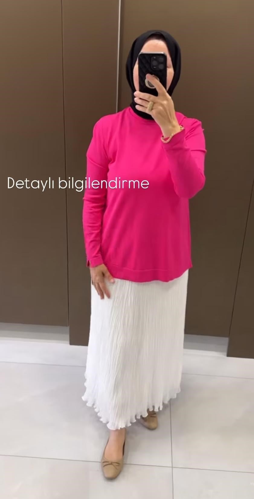 YARIŞ DÜZ ŞİFON ETEK