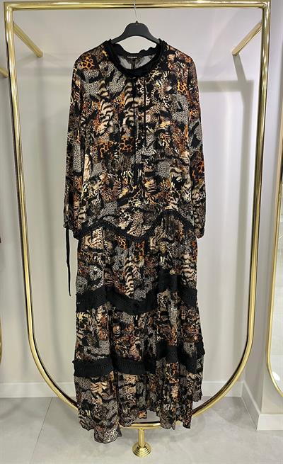 Lissmore Tasarım Leopar Elbise