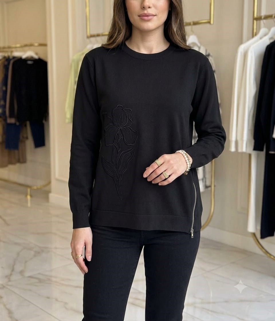 LAL KNITWEAR SWEATSHİRT