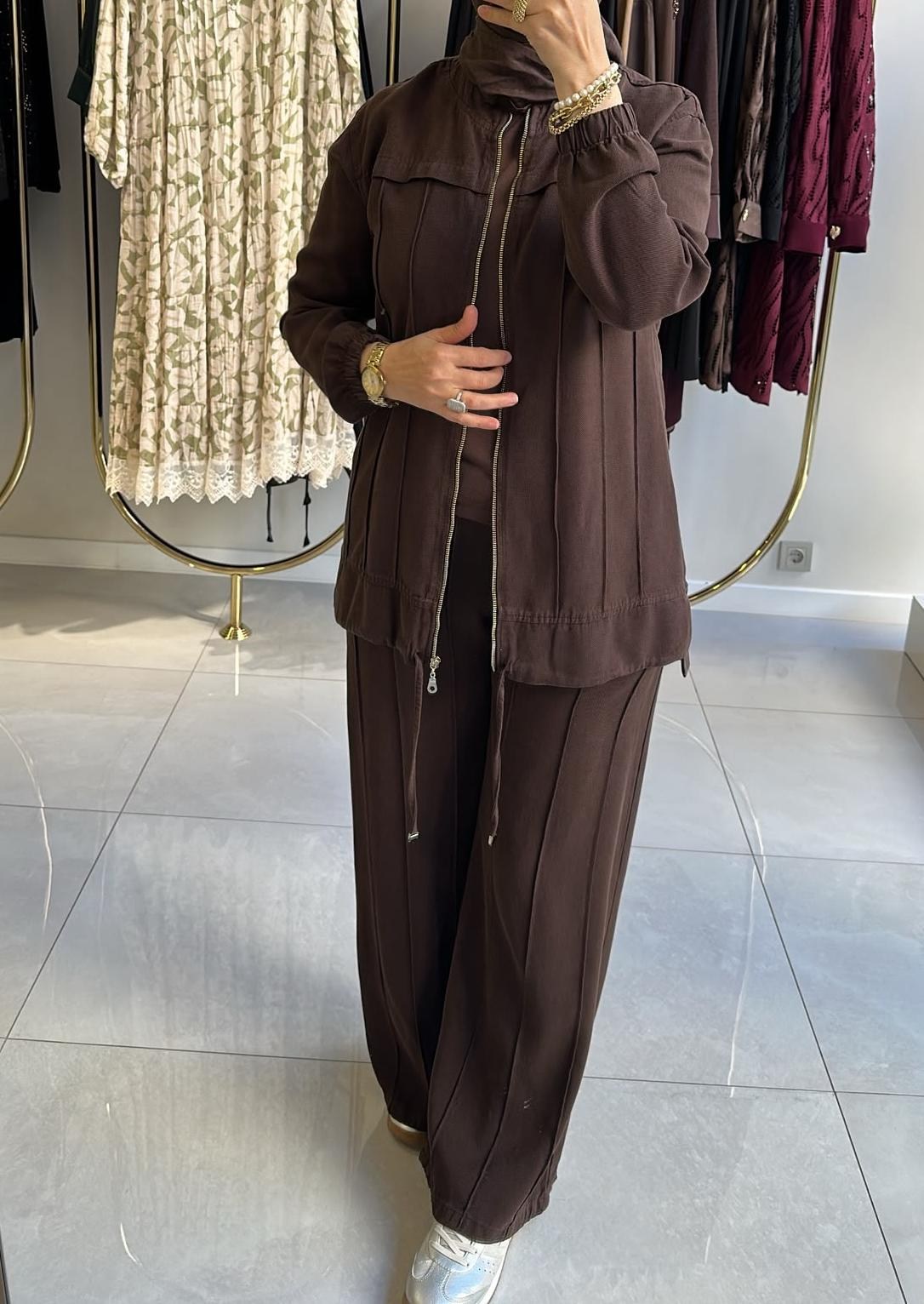 MY MAGAZİN TENSEL PANTOLONLU TAKIM