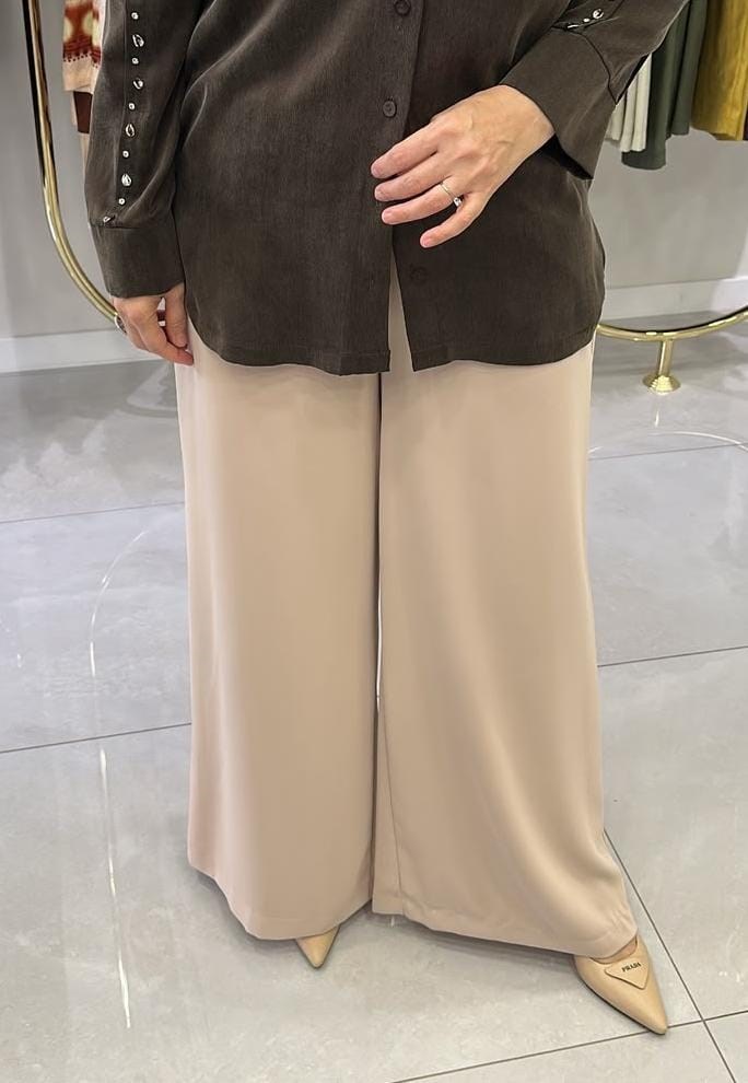 NQY PRİVE BOL PAÇA BAHAR PANTOLON