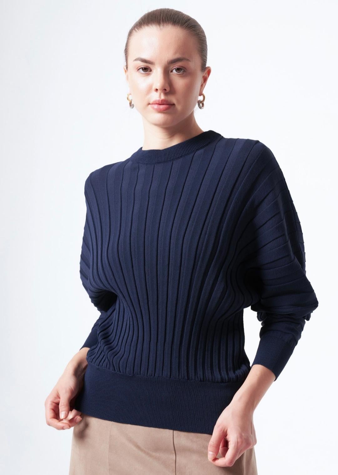 NUSS KALIN FİTİLLİ KAZAK