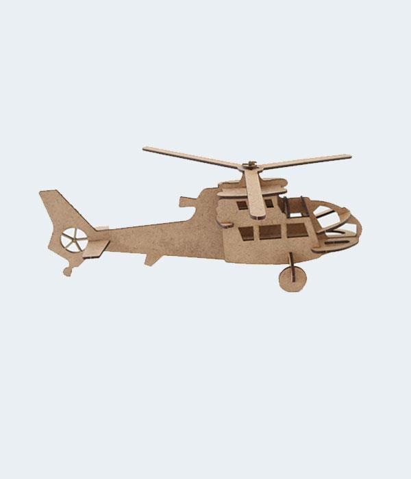 Basit Seviye Hava TaşıtlarıMilo Mi-4 Helikopter Hava Taşıtı Maketi | Basit Seviye3D Sergi