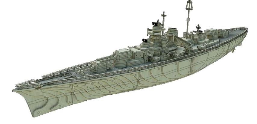 Bismarck Savaş Gemisi Maketi | İleri Seviye