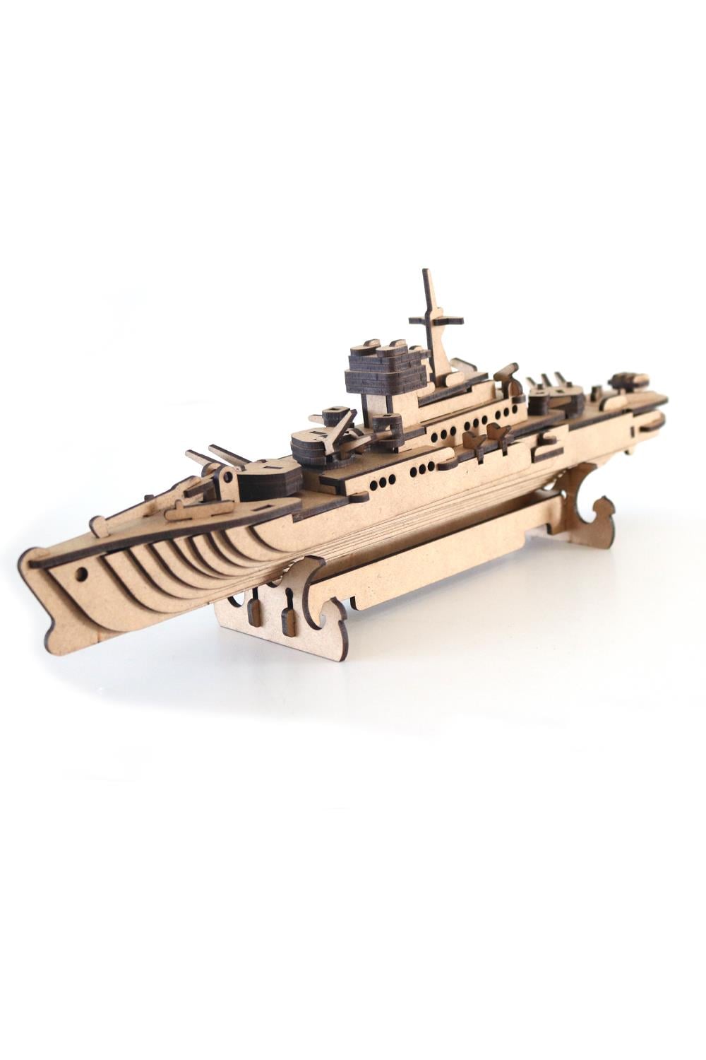 Cruiser Savaş Gemisi Maketi | Orta Seviye