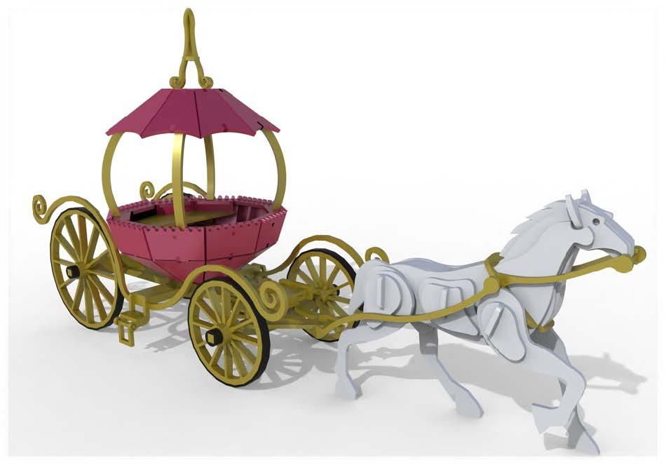 Dream Carriage At Arabası Maketi | Orta Seviye