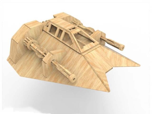 İleri Seviye Bilim Kurgu Film Snowspreeder S.W. Bilim Kurgu Film Maketi | İleri Seviye3D Sergi