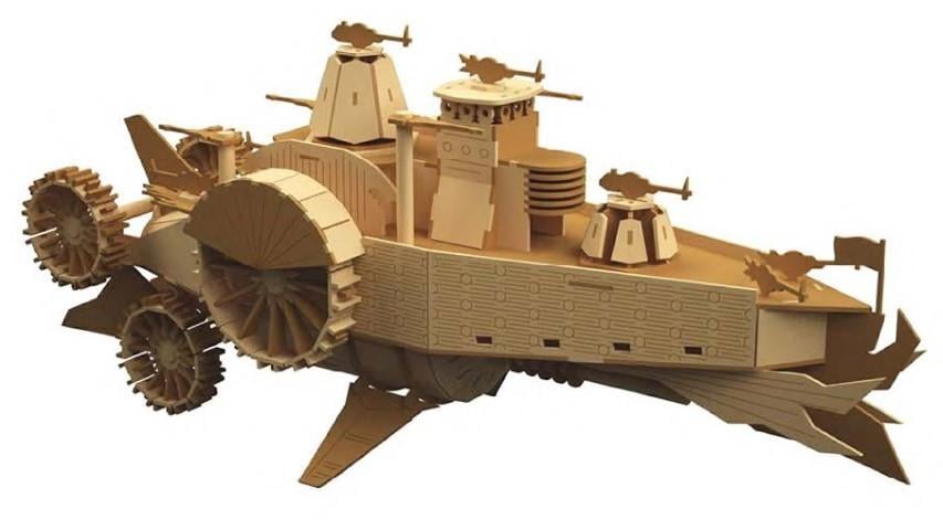İleri Seviye Bilim Kurgu FilmPaddle Cruiser Bilim Kurgu Film Maketi | İleri Seviye3D Sergi